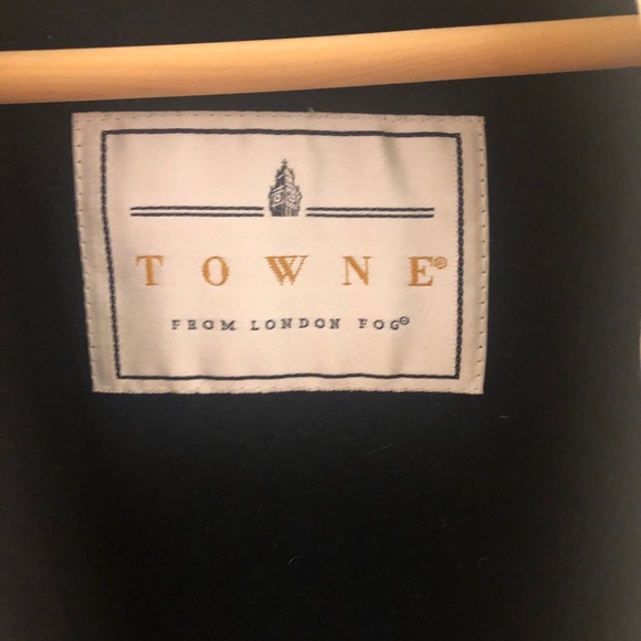 Towns by London Fog Trench Coat Size 10 Regular - Picture 3 of 3